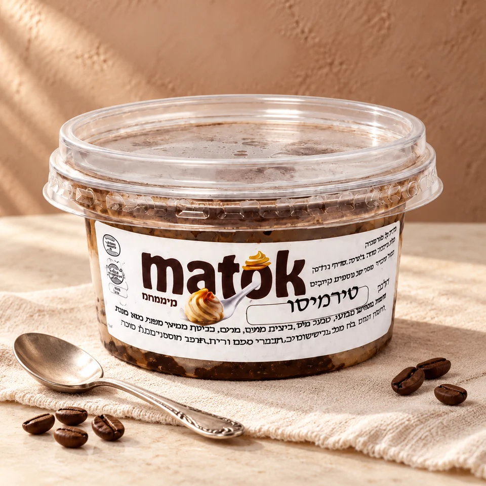 טירמסו חלבי (24 יח' באר') חלבי / קפוא — קינוחים