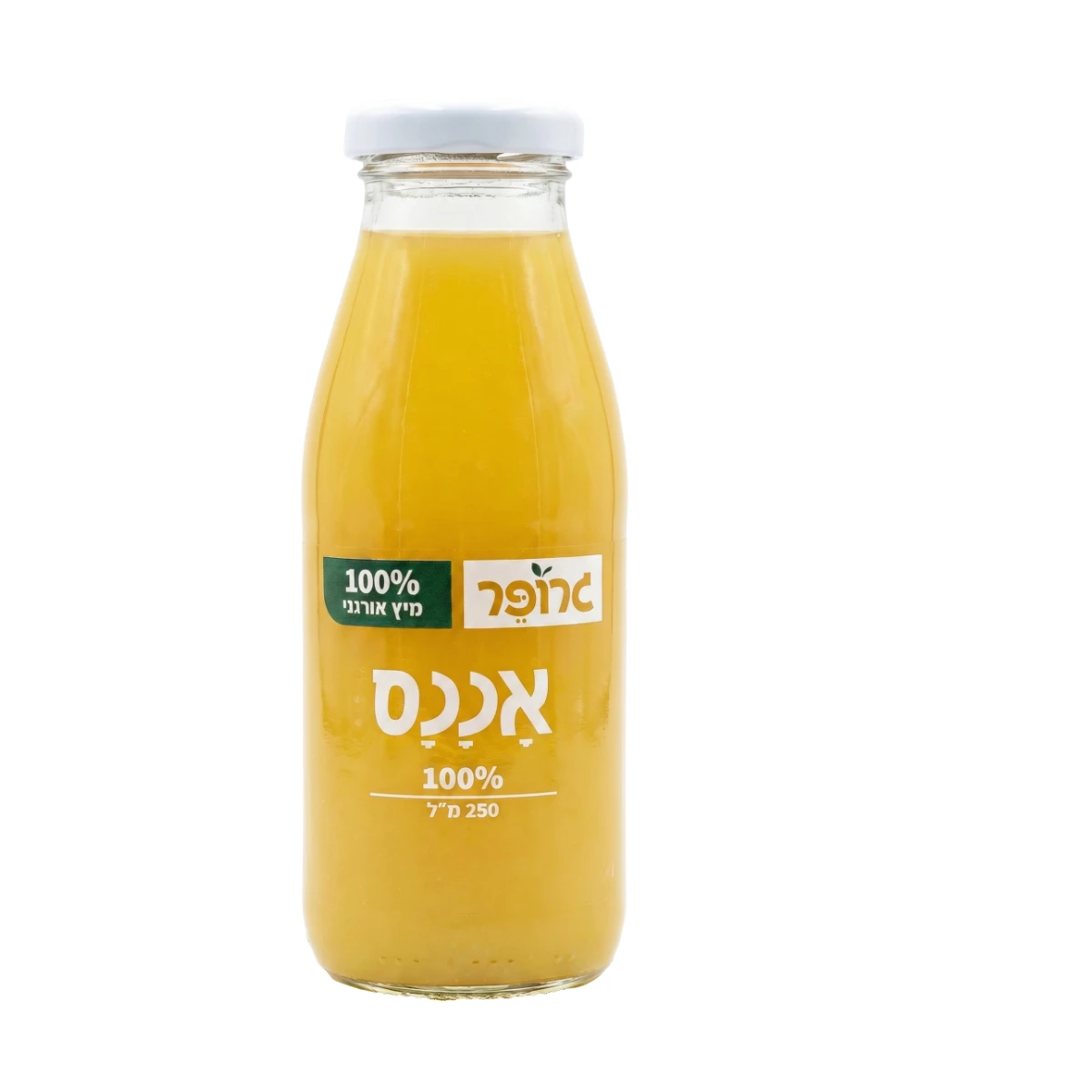 אננס 100% 250 מ"ל (12 יח' באר' / יבש) גרופר