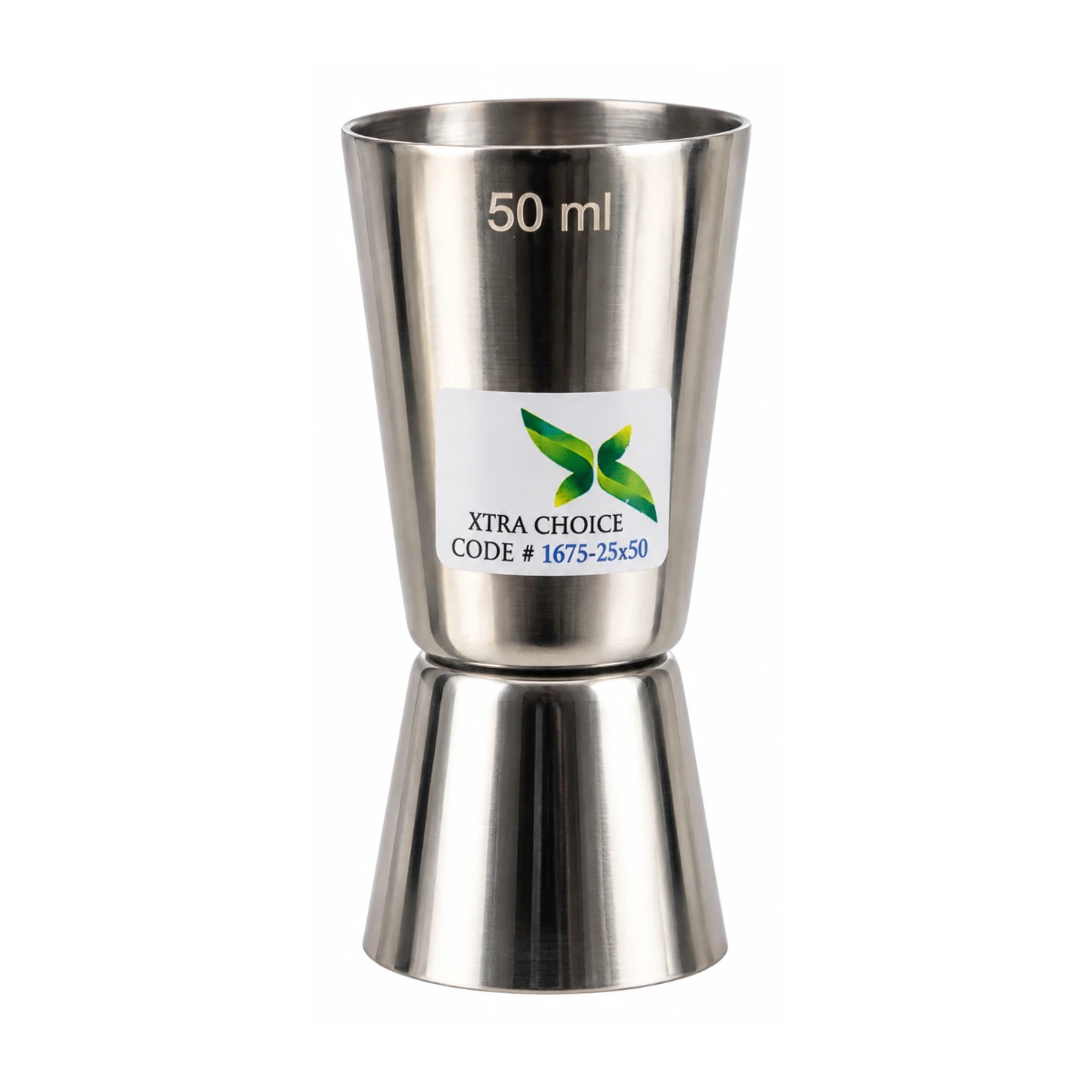 מדיד משקאות נירוסטה 25X50 ML (ג'יגר)