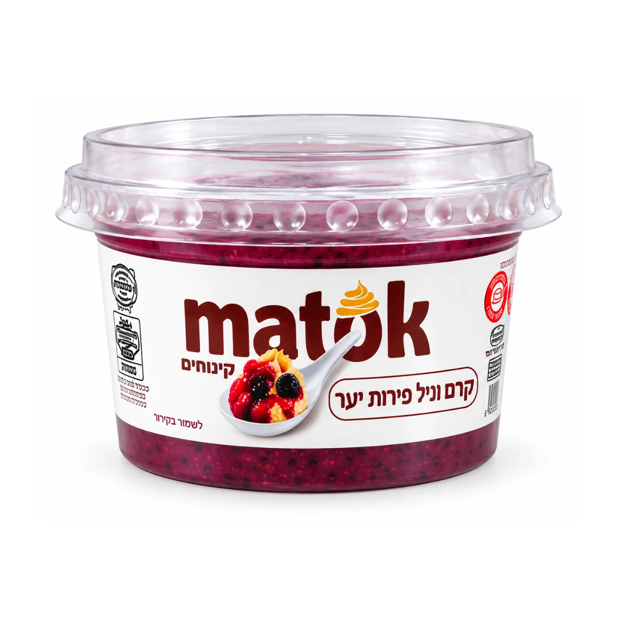 עוגת גבינה פ.יער (24 יח' באר') חלבי / קפוא