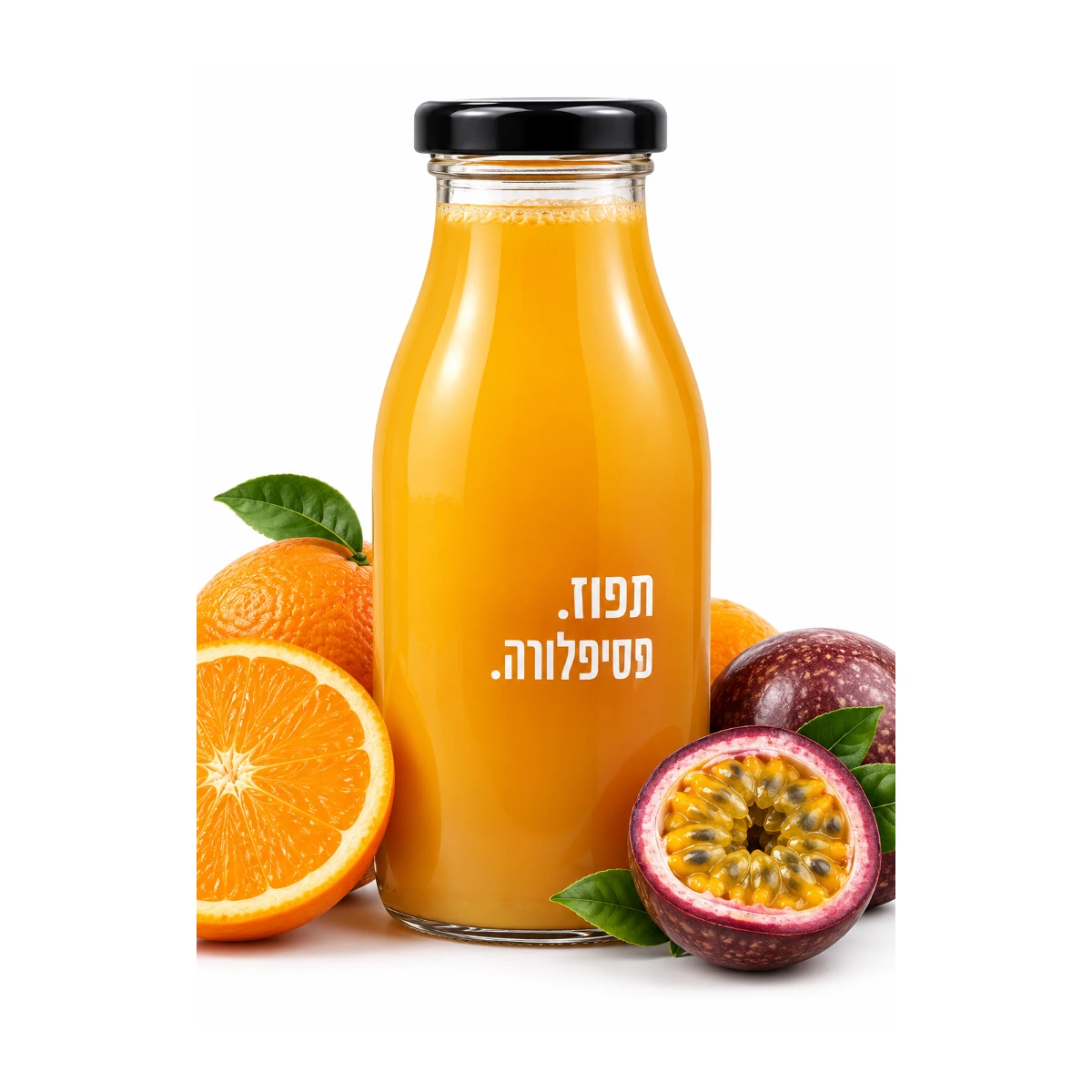 תפוז פסיפלורה 250 מ"ל (12 יח' / מצונן) סחוט
