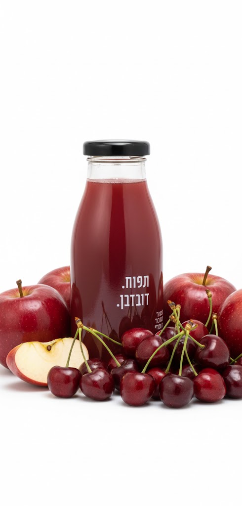 תפוח דובדבן 250 מ"ל (12 יח' / מצונן) סחוט