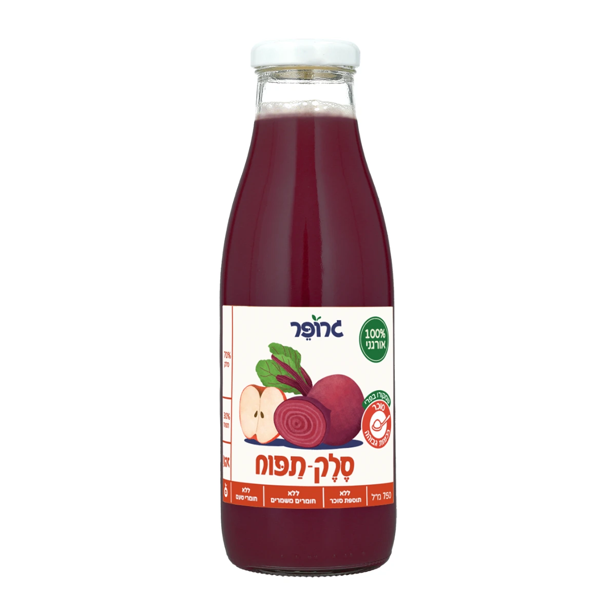 תפוח סלק 750 מ"ל (6 יח' באר' - יבש ) גרופר
